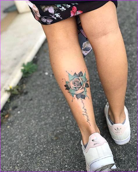 tattoo para mujer en la pierna|63 tatuajes en la pierna con significado para hombres y mujeres